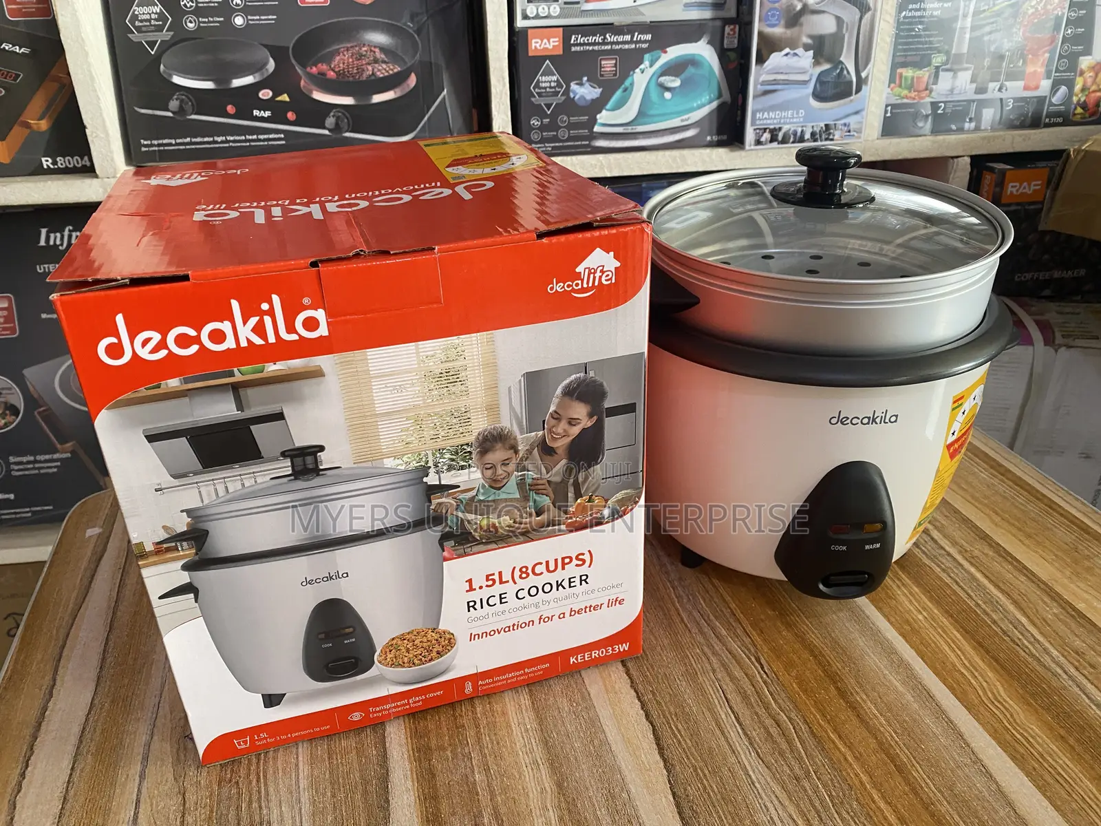 Fast Cooking Rice Cooker (500w) 1.5L