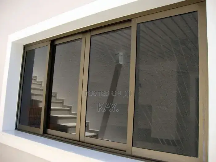 Aluminium Sliding Window With Tinted Glass – Durable & Modern Design