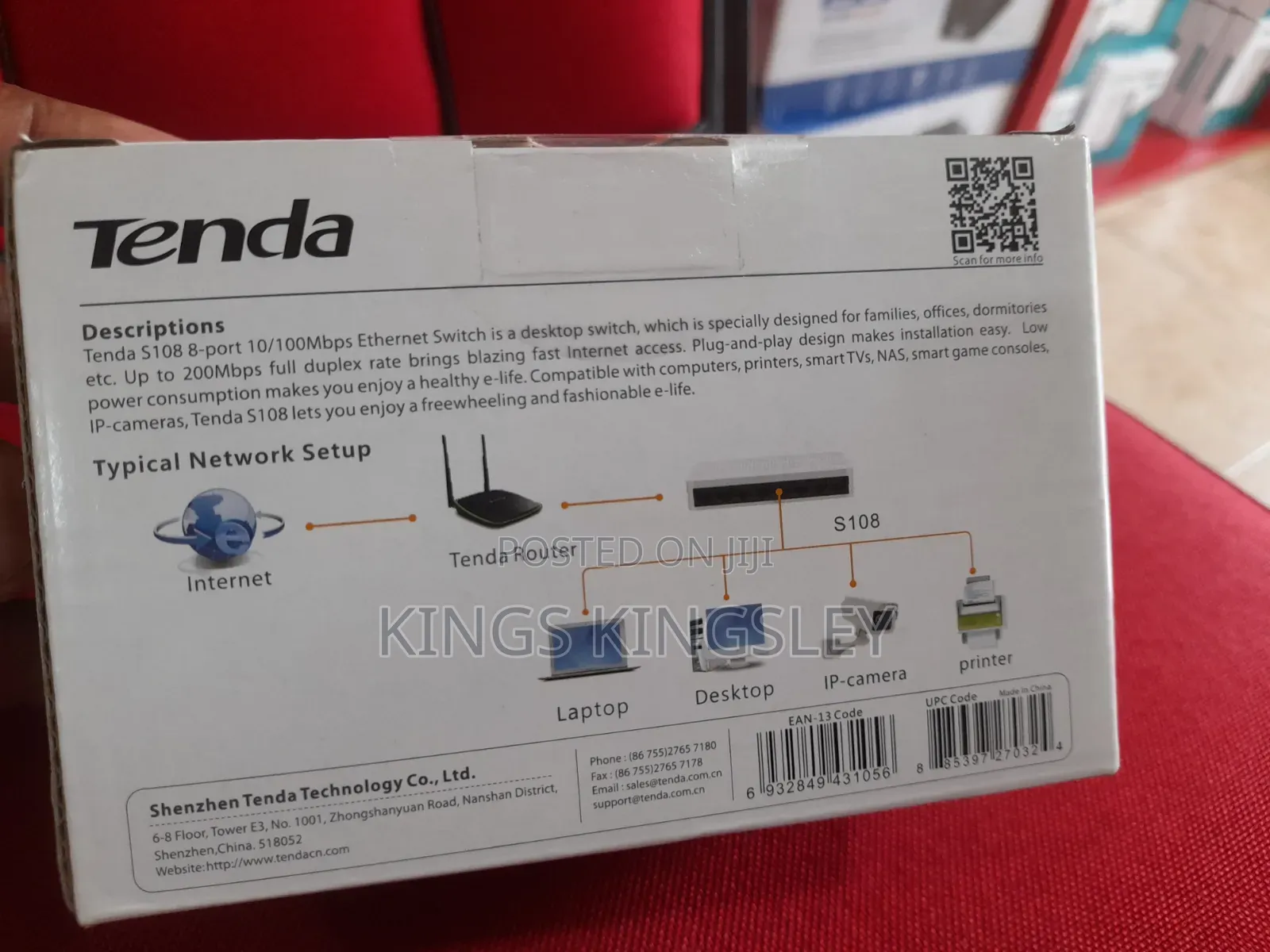 8port Switch Tenda