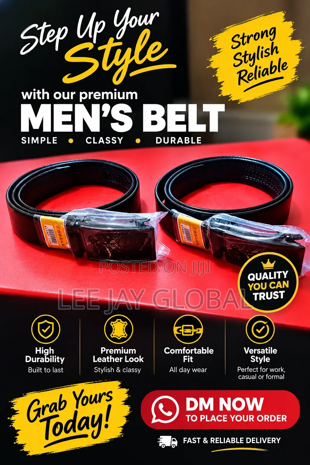 Quality Men's Belt