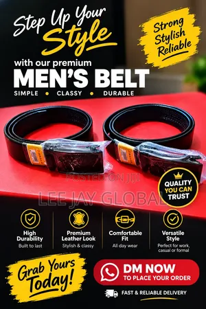 Quality Men's Belt