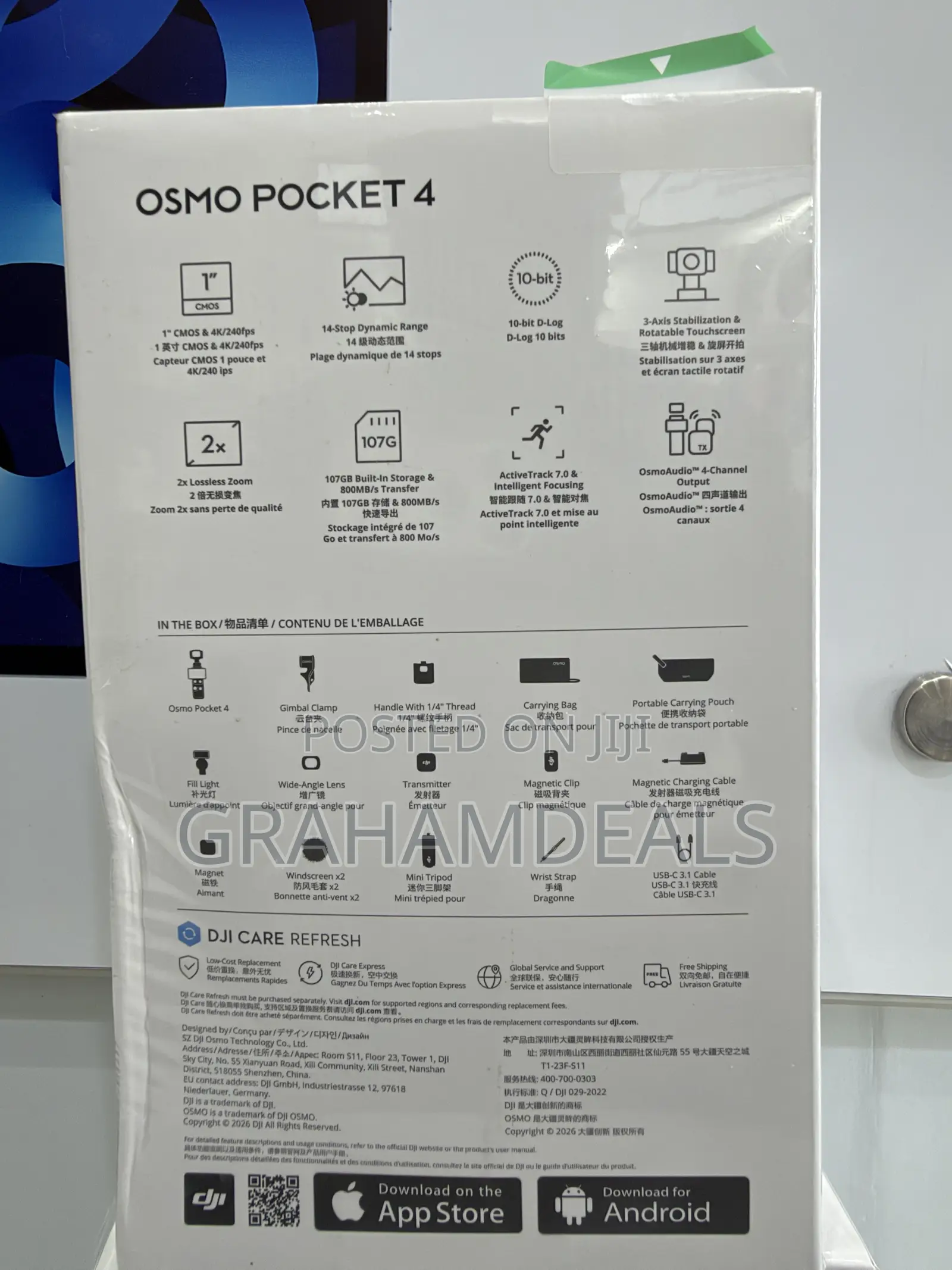 Dji Osmo Pocket 4 Creator Combo