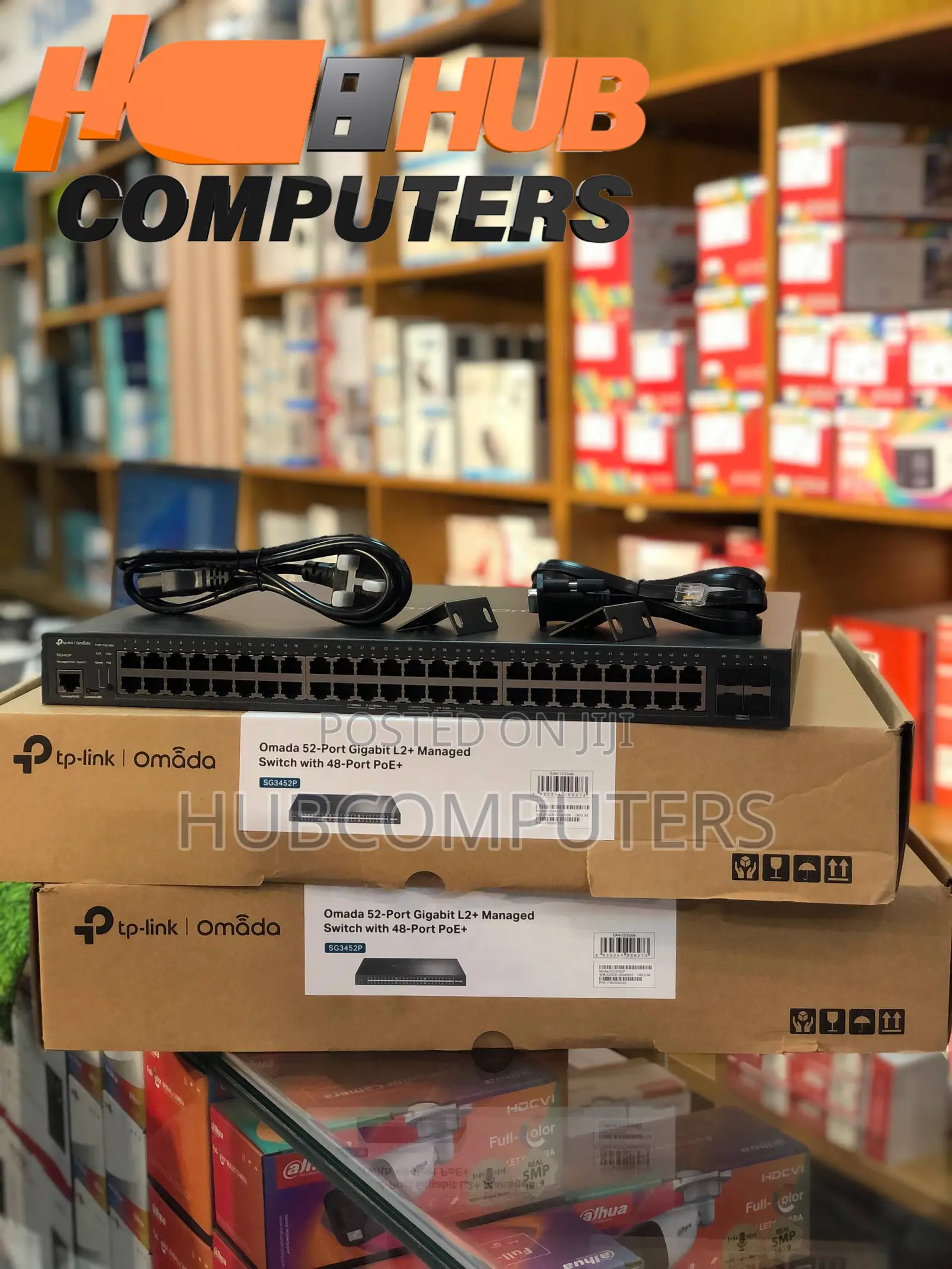 TP-Link SG3452P 52 Port Gigabit L2+ Managed Switch With 48 Port PoE+
