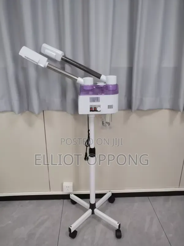 Facial Steamer 3 in 1 (Hot and Cold)With Magnifying Lamp