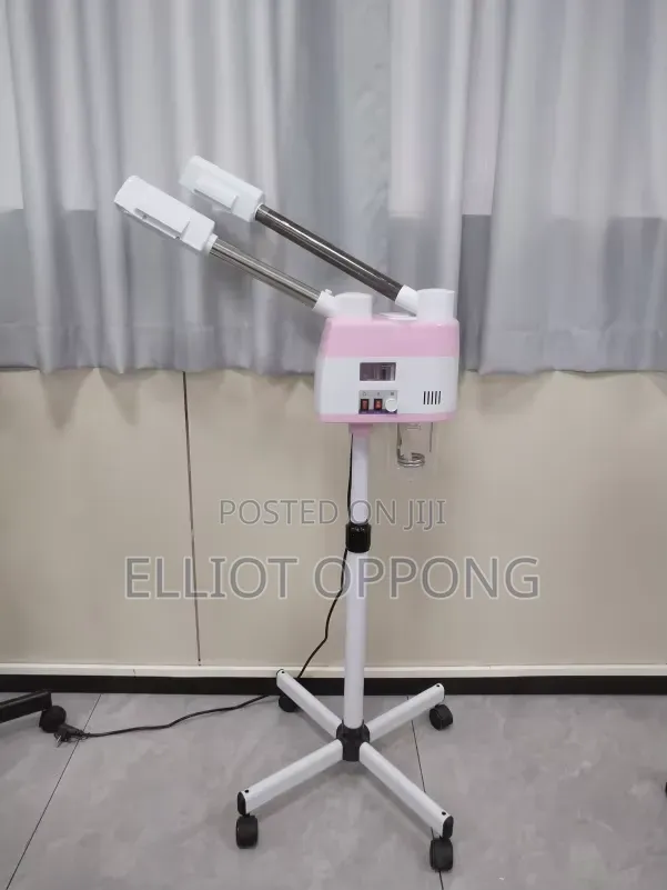 Facial Steamer 3 in 1 (Hot and Cold)With Magnifying Lamp
