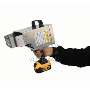 Handheld Wireless Dot Peen Marking Machine With 2batt