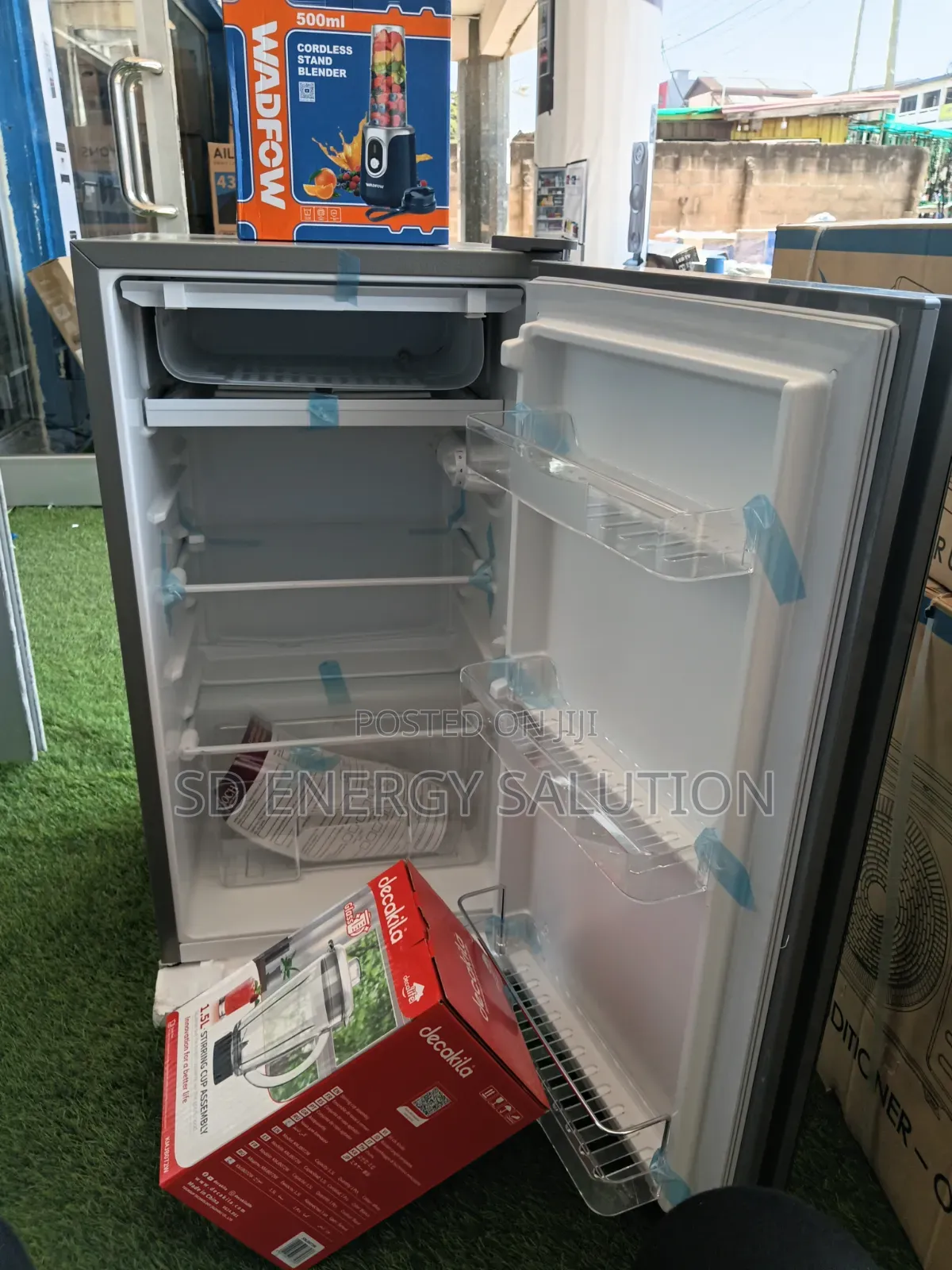 Roch Fridge 90l - Blue Flower
