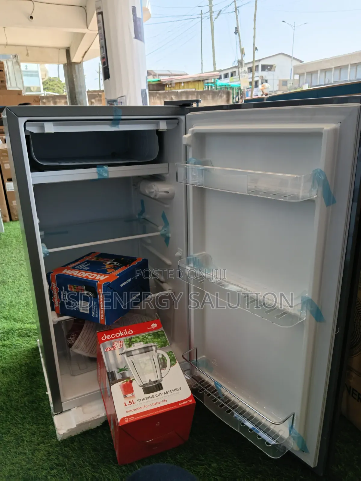 Roch Fridge 90l - Blue Flower