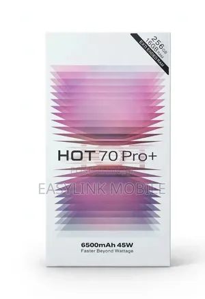 New Infinix Hot 70 Pro 5G+ 256 GB Black