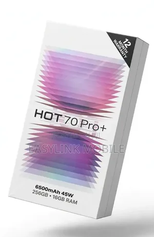 New Infinix Hot 70 Pro 5G+ 256 GB Black