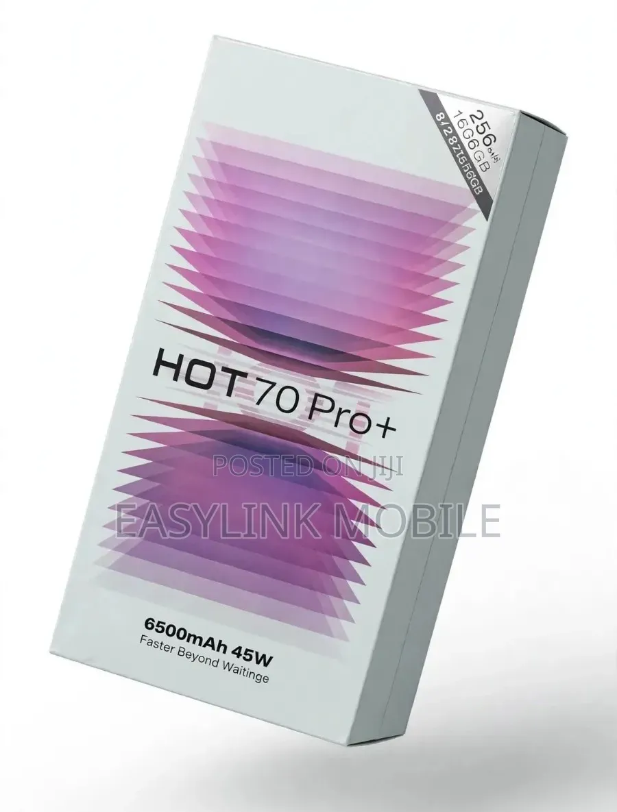 New Infinix Hot 70 Pro 5G+ 256 GB Blue