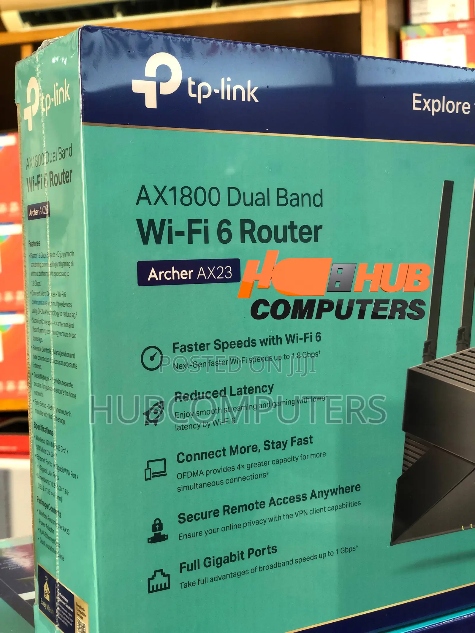 TP-Link Archer AX23 AX1800 Dual-Band Gigabit Wi-Fi 6 Router