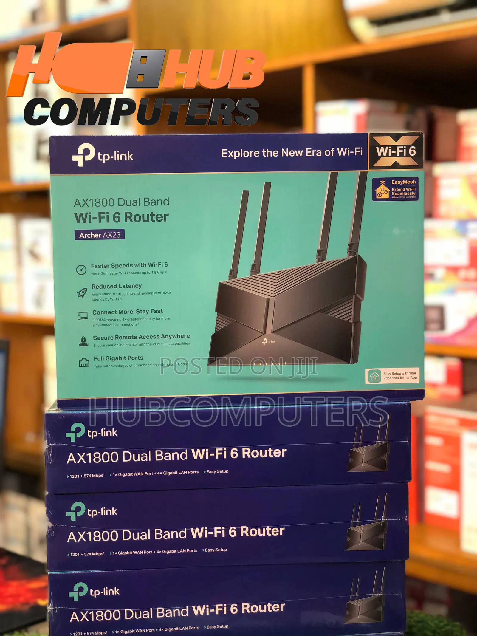 TP-Link Archer AX23 AX1800 Dual-Band Gigabit Wi-Fi 6 Router