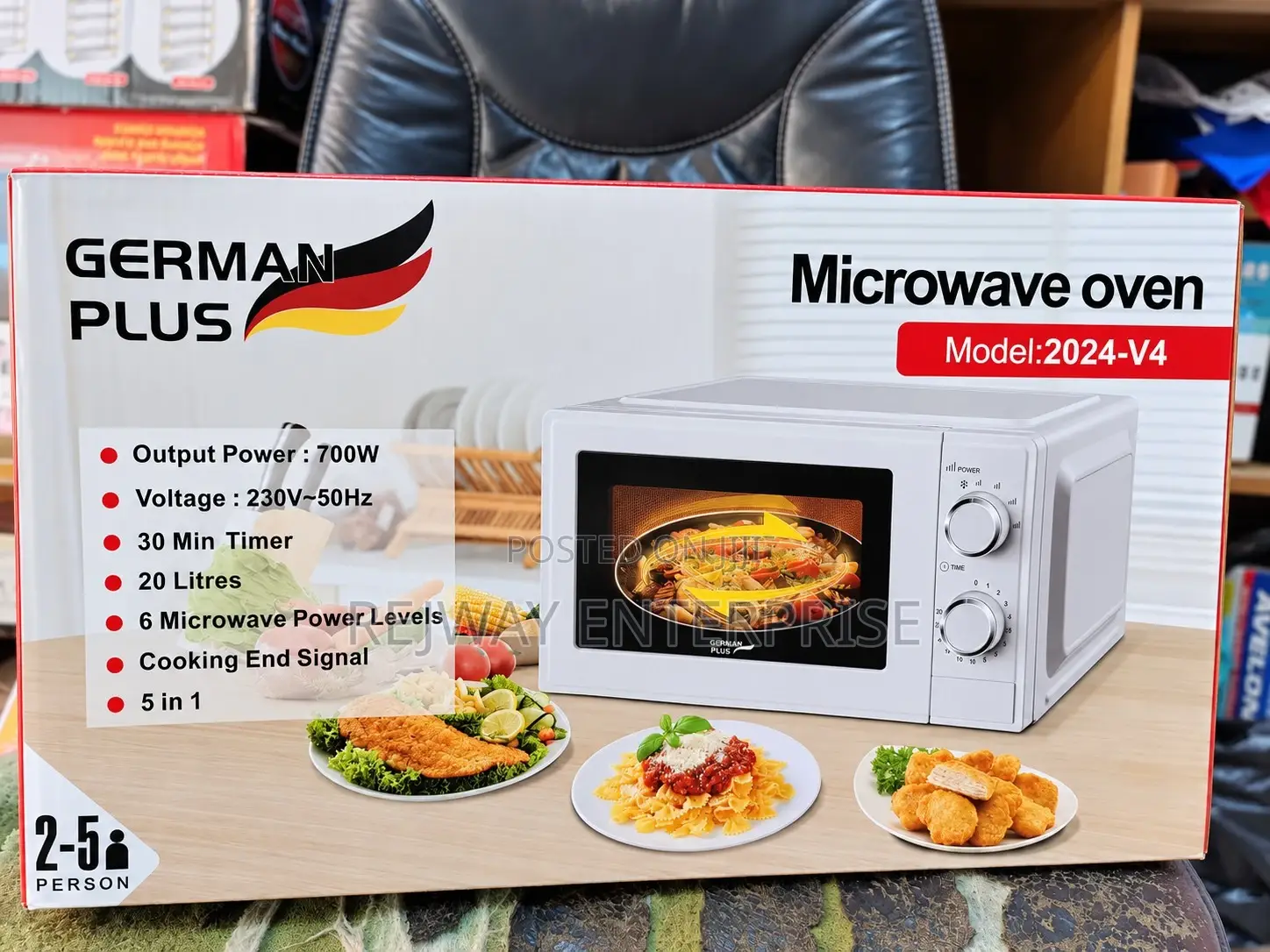 German Plus 20 Litres Microwave Oven