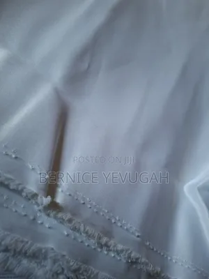 White Lace Fabric. 3 Yards of Lace and 3 Yards of Paradise