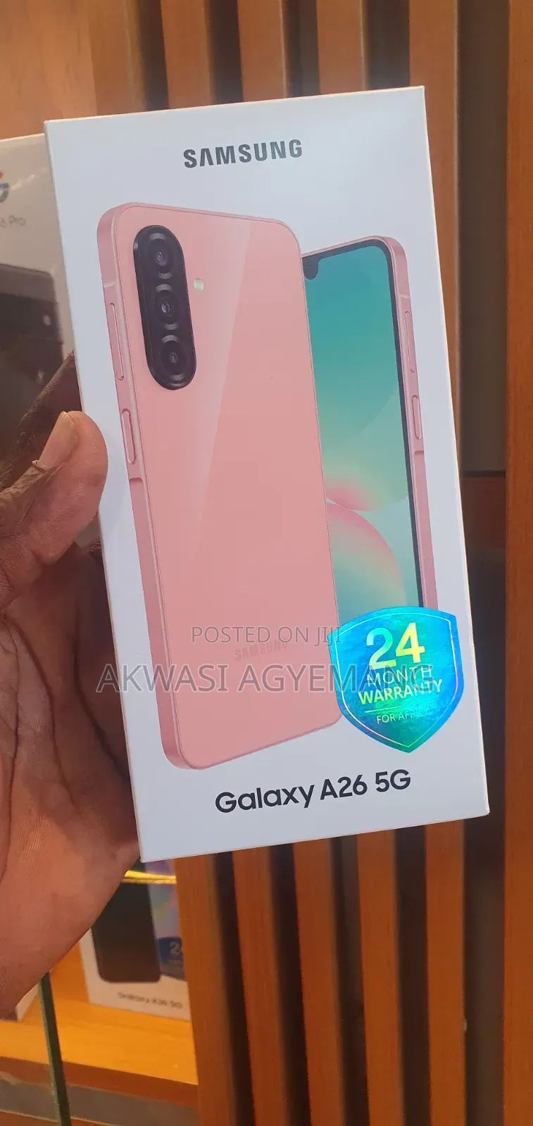 New Samsung Galaxy A26 128 GB Pink