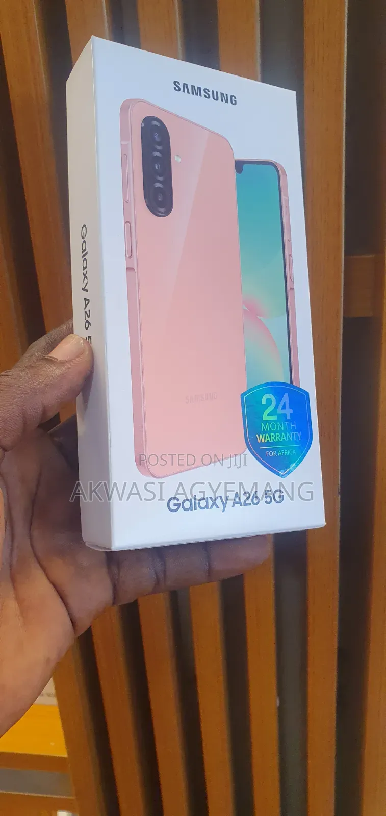 New Samsung Galaxy A26 128 GB Pink