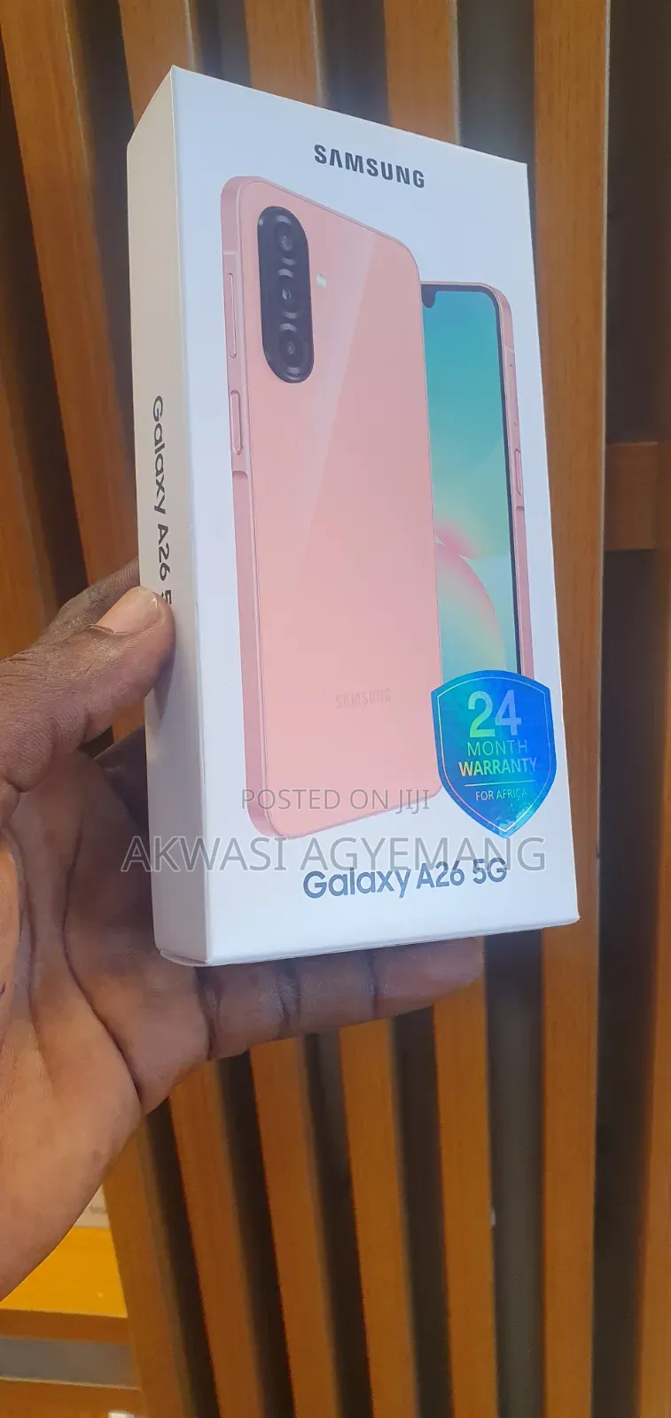 New Samsung Galaxy A26 128 GB Pink
