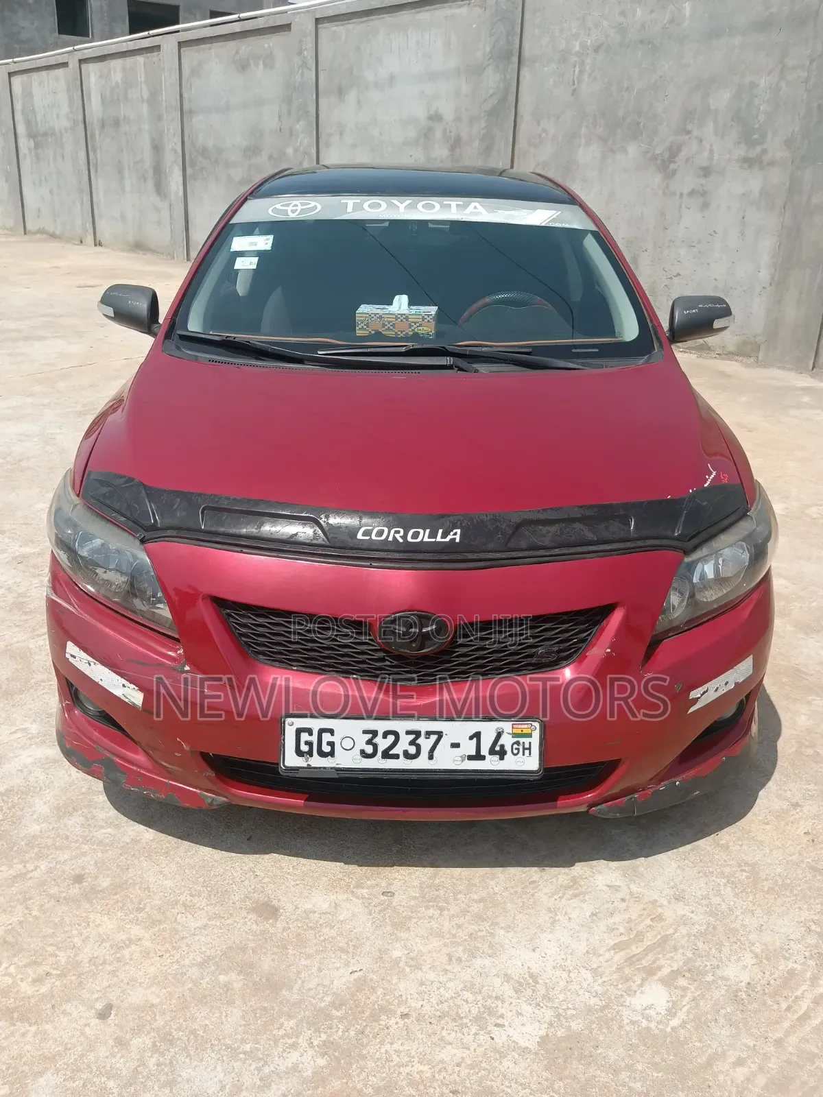 Toyota Corolla S 4dr Sedan (1.8L 4cyl 4A) 2010 Red