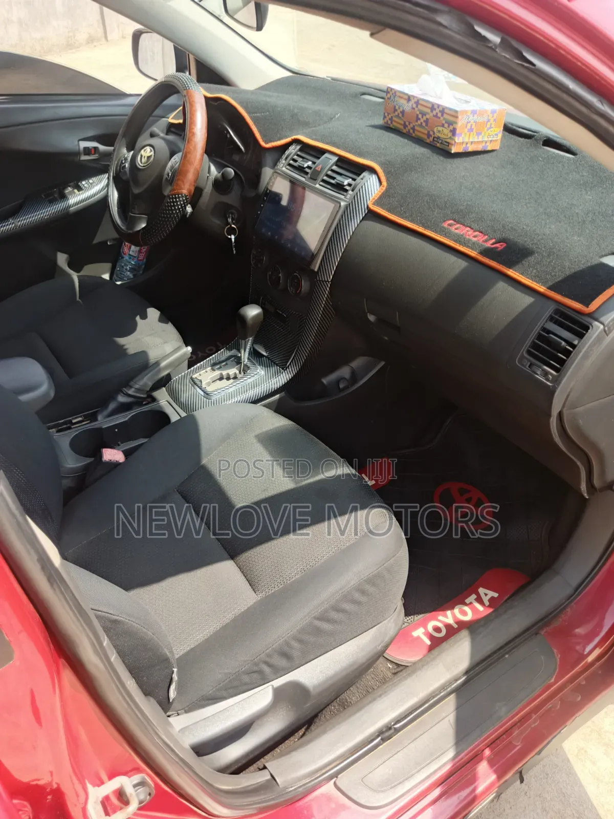 Toyota Corolla S 4dr Sedan (1.8L 4cyl 4A) 2010 Red