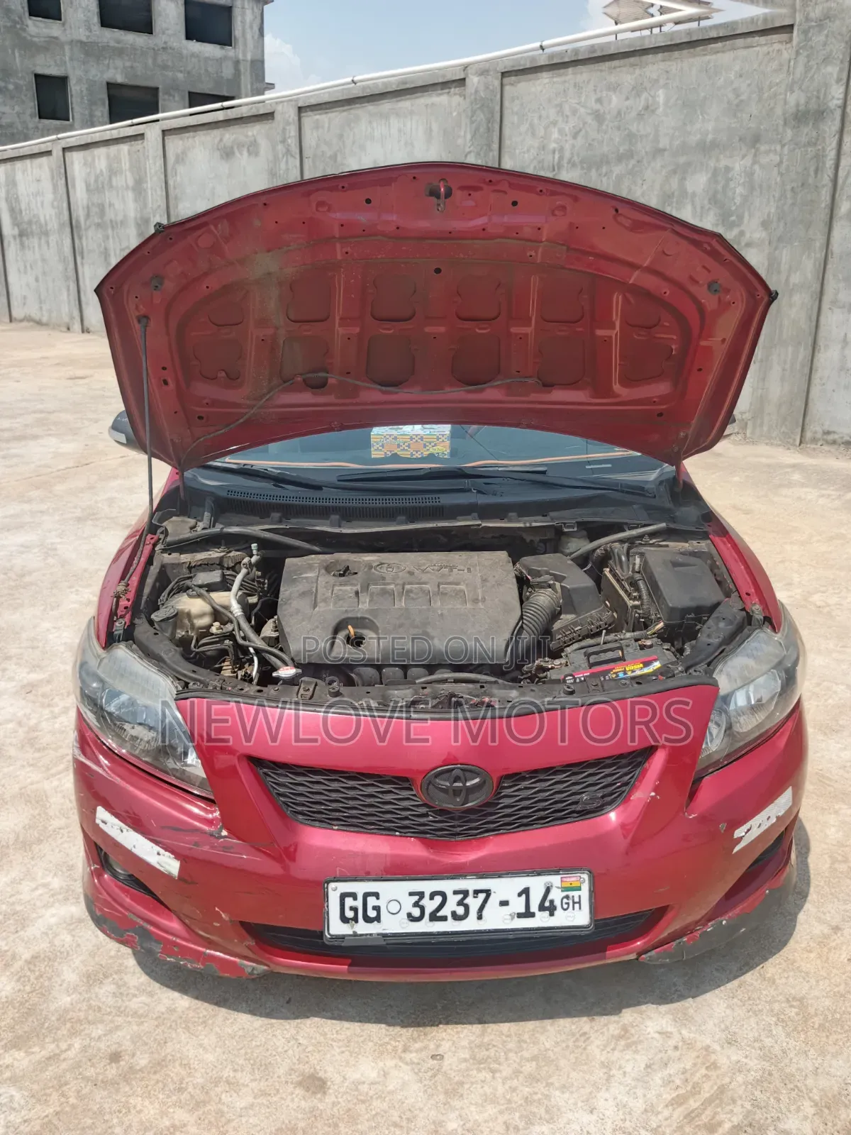 Toyota Corolla S 4dr Sedan (1.8L 4cyl 4A) 2010 Red