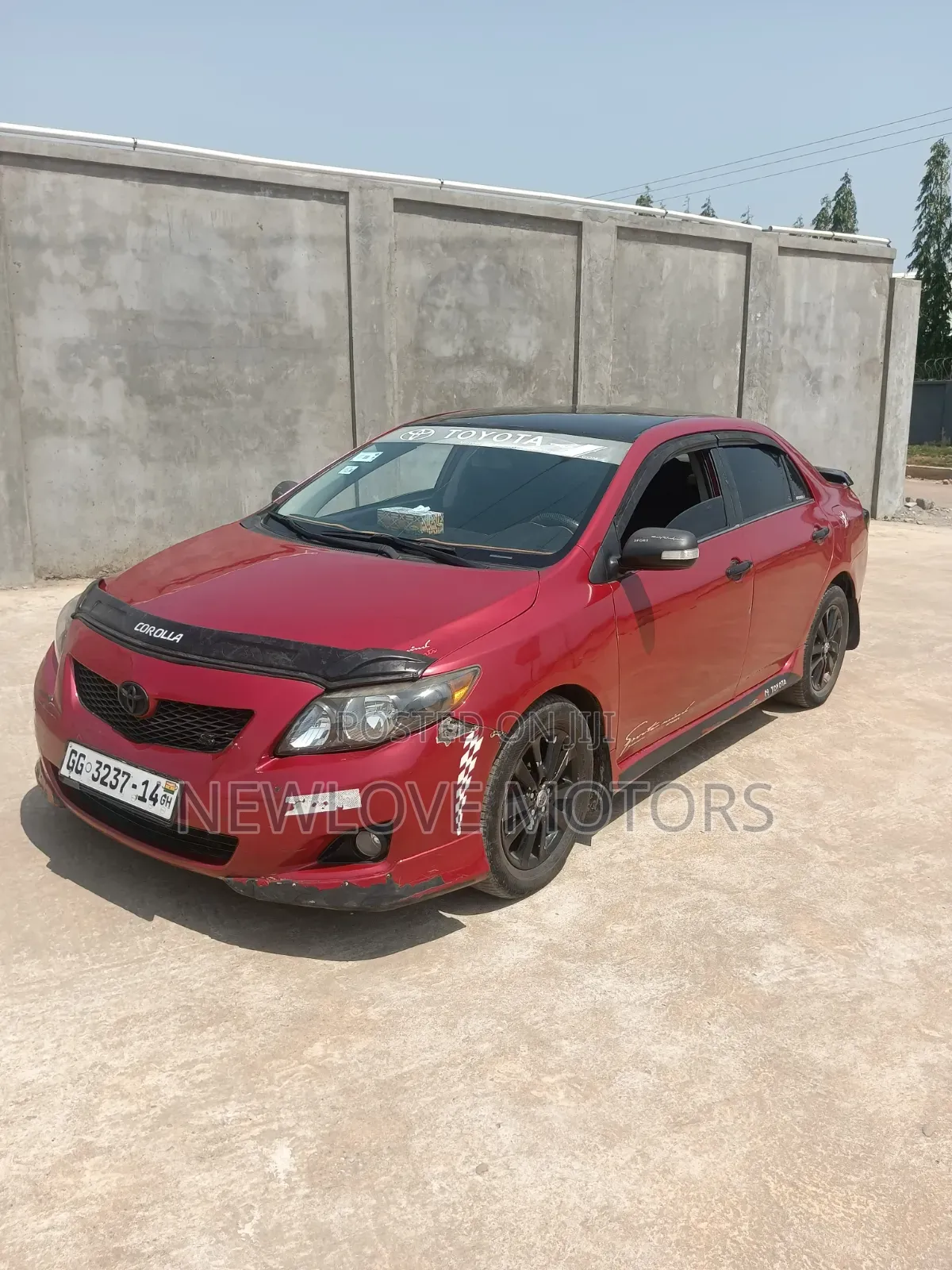 Toyota Corolla S 4dr Sedan (1.8L 4cyl 4A) 2010 Red