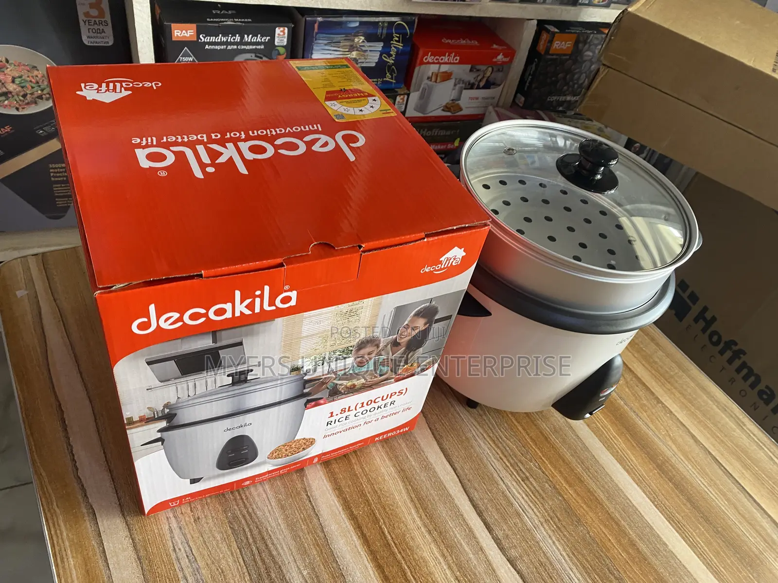 Fast Cooking Rice Cooker 1.8L