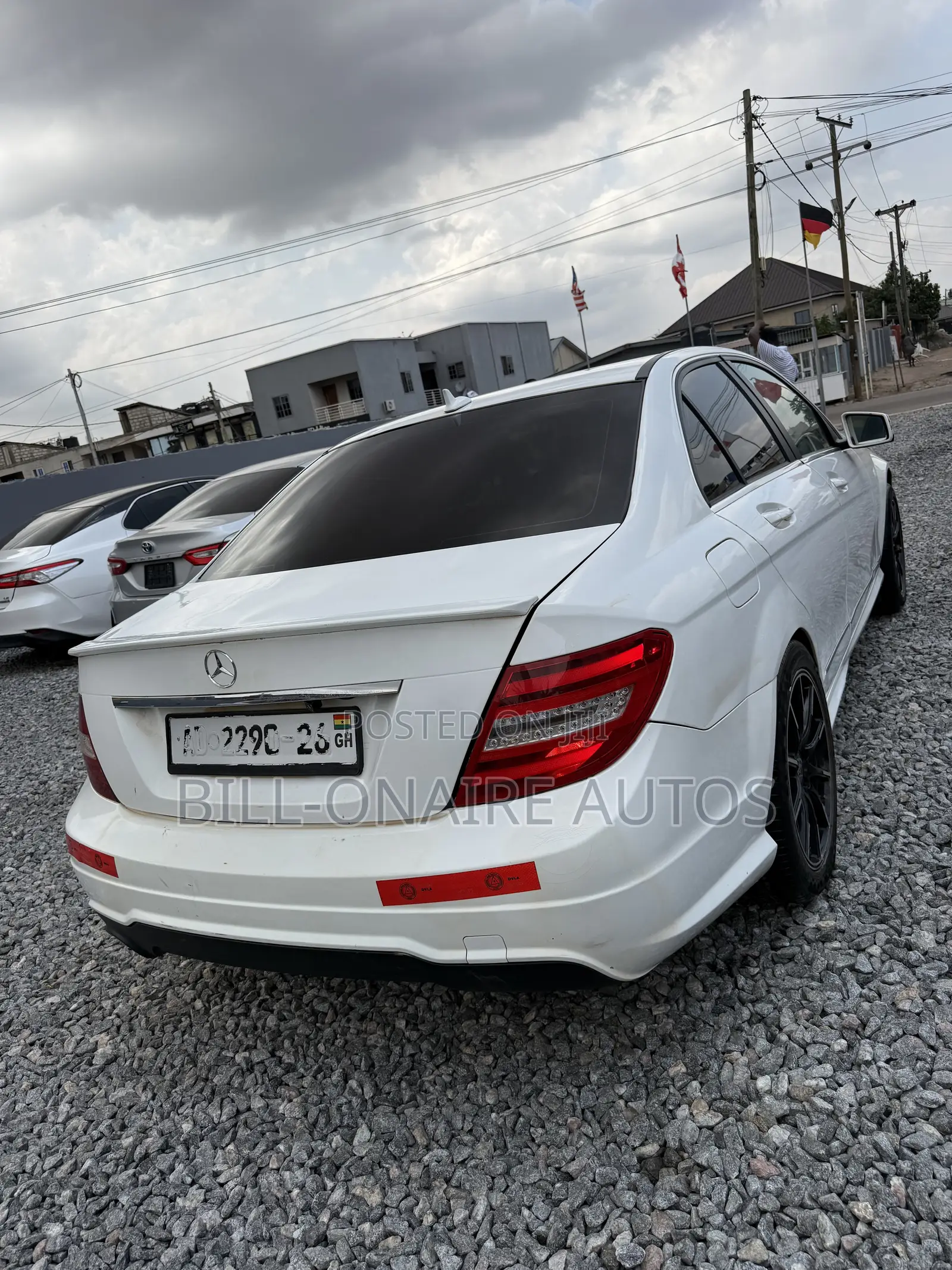 Mercedes-Benz C250 2012 White