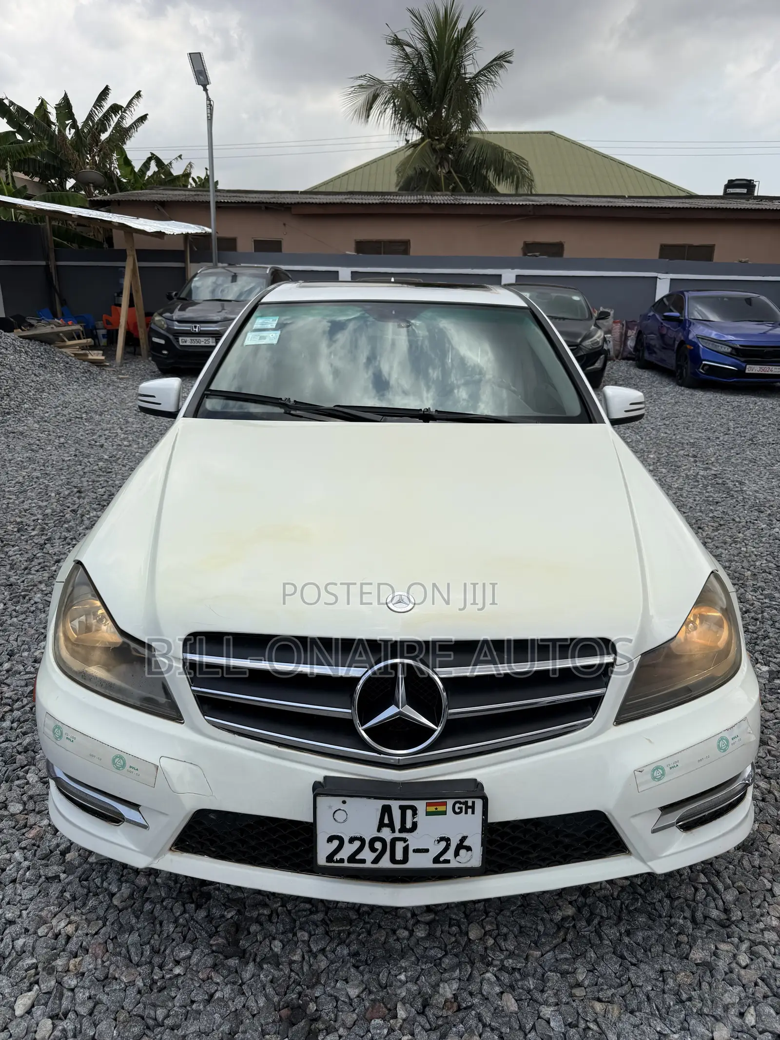 Mercedes-Benz C250 2012 White