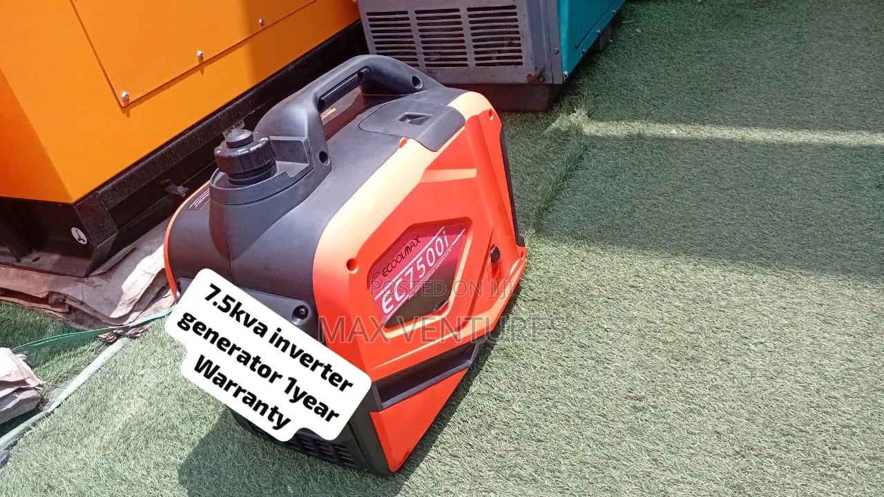 Ecoolmax Petrol Generator 7.5kVA Capacity