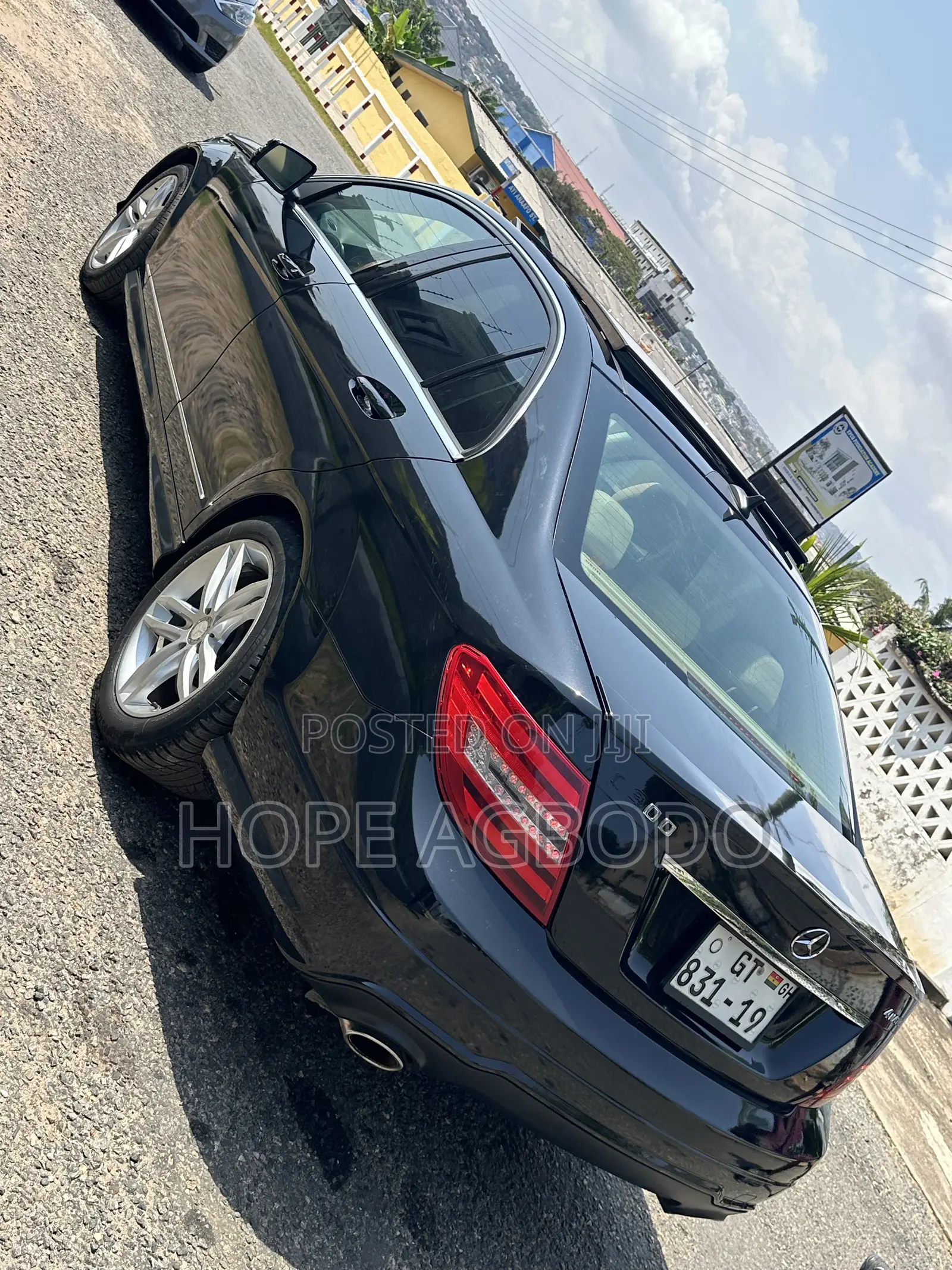 Mercedes-Benz C300 Sport 4Matic Sedan AWD (3.5L 6cyl 7A) 2014 Black