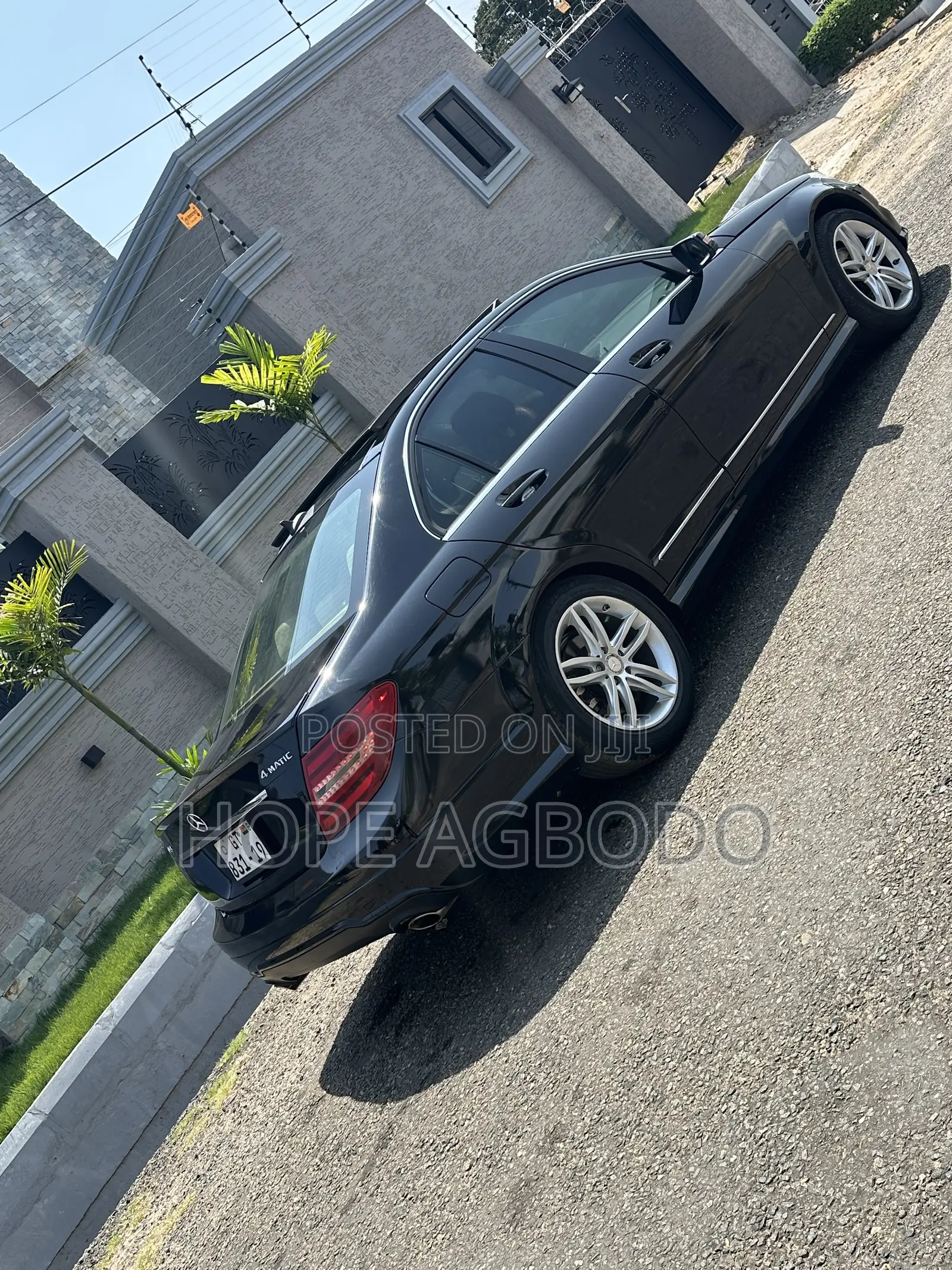 Mercedes-Benz C300 Sport 4Matic Sedan AWD (3.5L 6cyl 7A) 2014 Black
