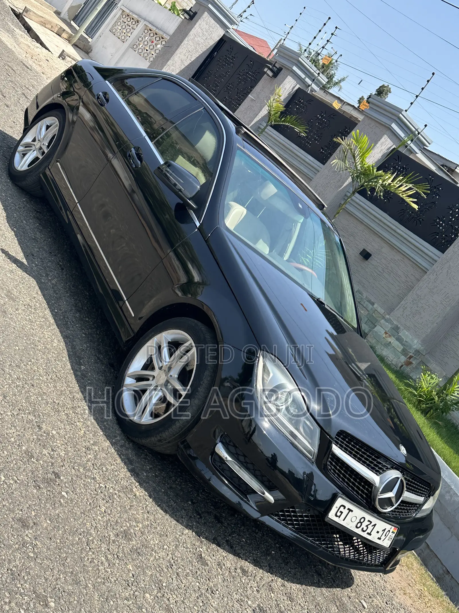 Mercedes-Benz C300 Sport 4Matic Sedan AWD (3.5L 6cyl 7A) 2014 Black