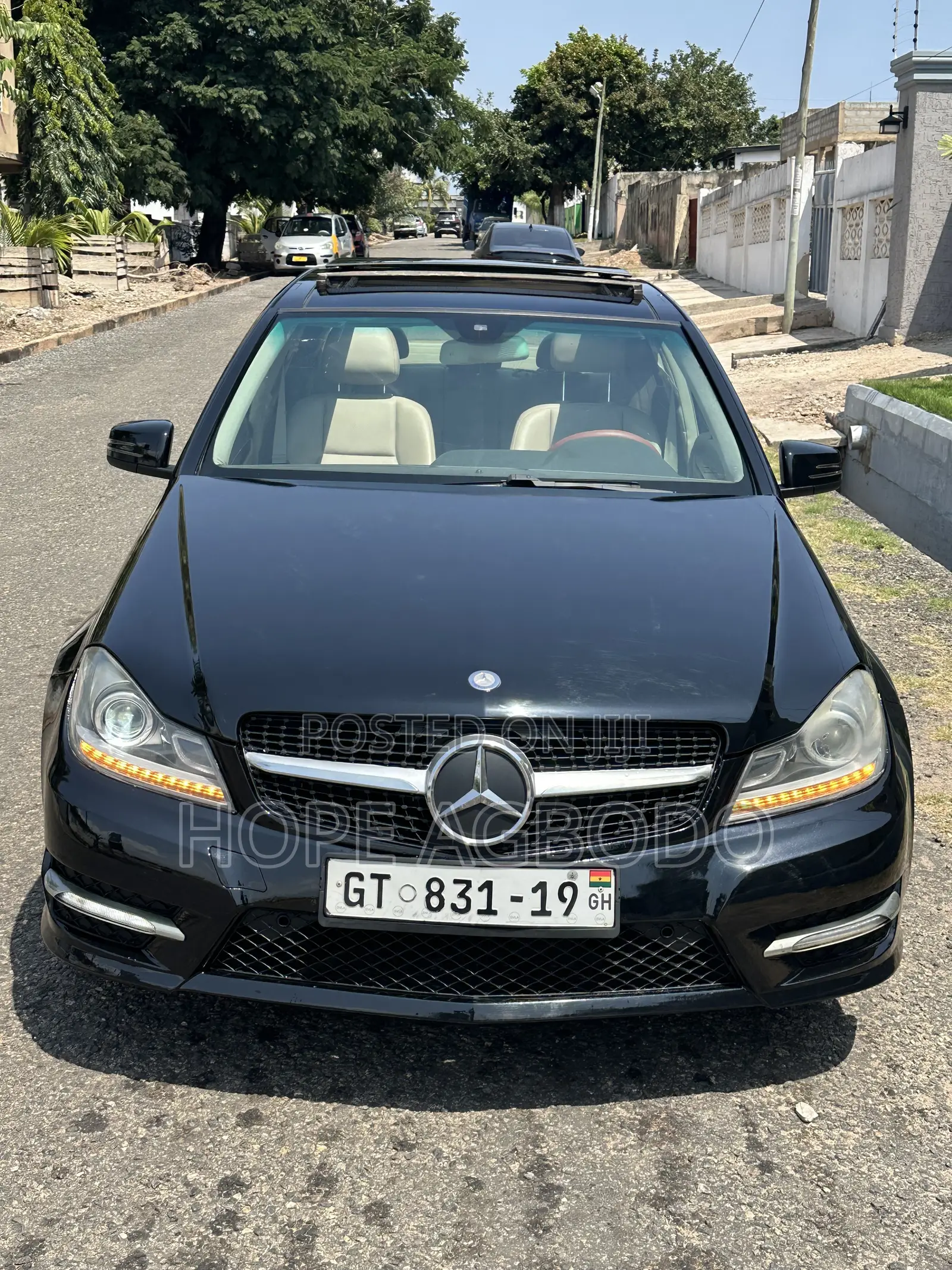 Mercedes-Benz C300 Sport 4Matic Sedan AWD (3.5L 6cyl 7A) 2014 Black