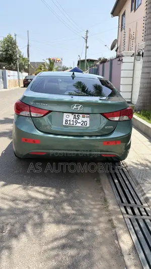 Hyundai Elantra Limited Sedan FWD (1.8L 4cyl 6A) 2013 Green