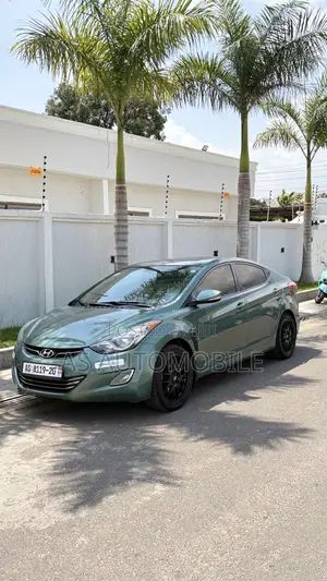 Hyundai Elantra Limited Sedan FWD (1.8L 4cyl 6A) 2013 Green
