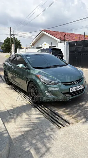 Hyundai Elantra Limited Sedan FWD (1.8L 4cyl 6A) 2013 Green