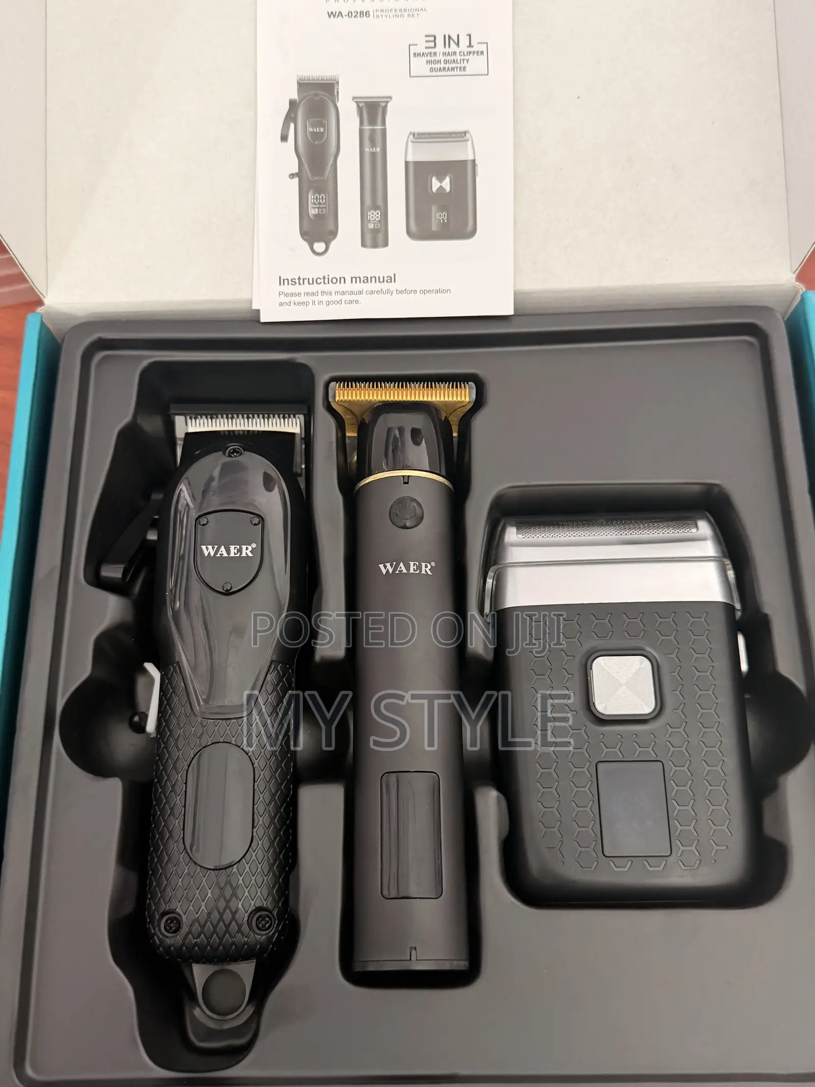 Wear Professional 3in1cordless Set Wa-0286