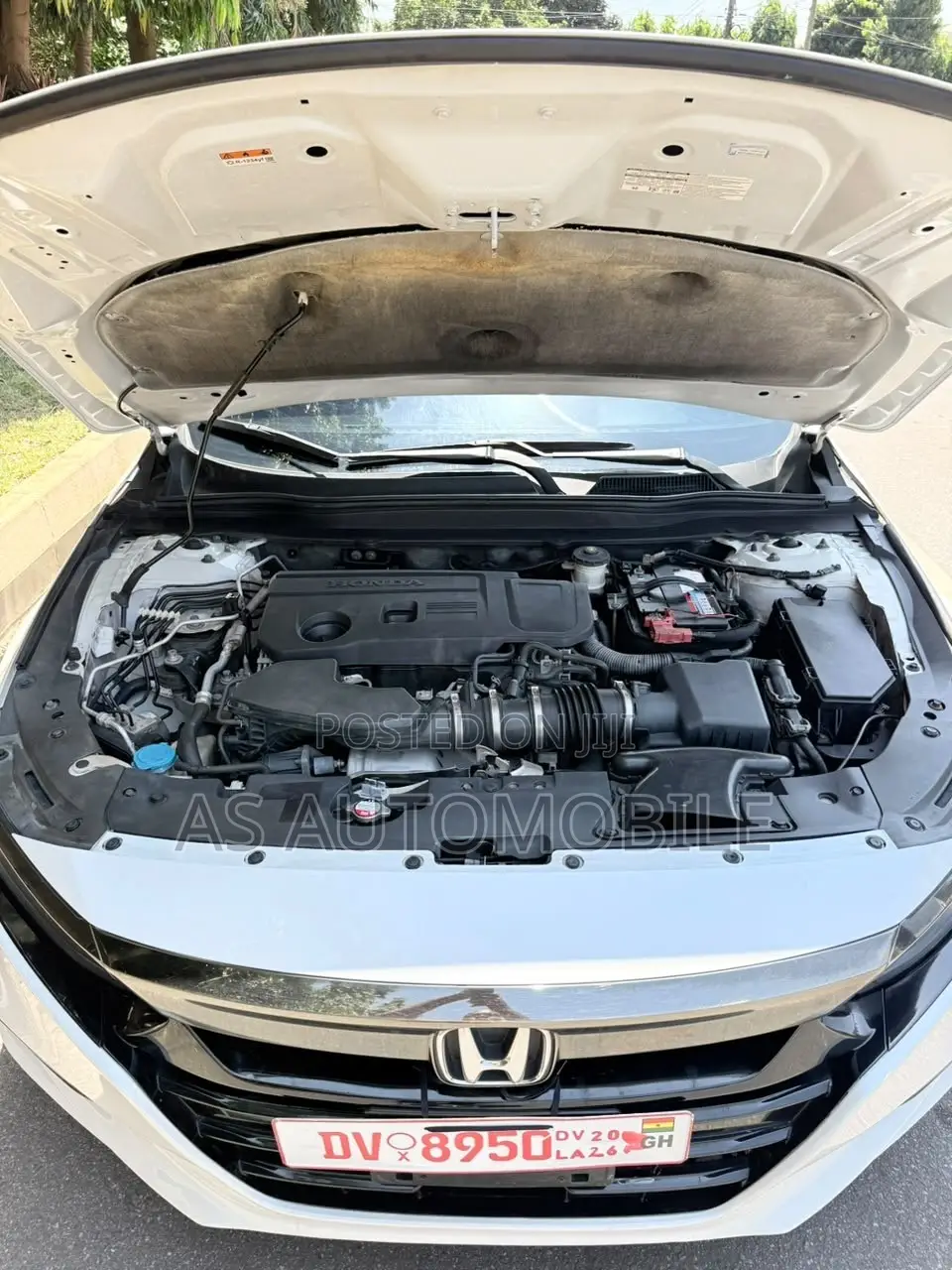 Honda Accord EX-L (2.0L 4cyl Turbo 10A) 2019 White