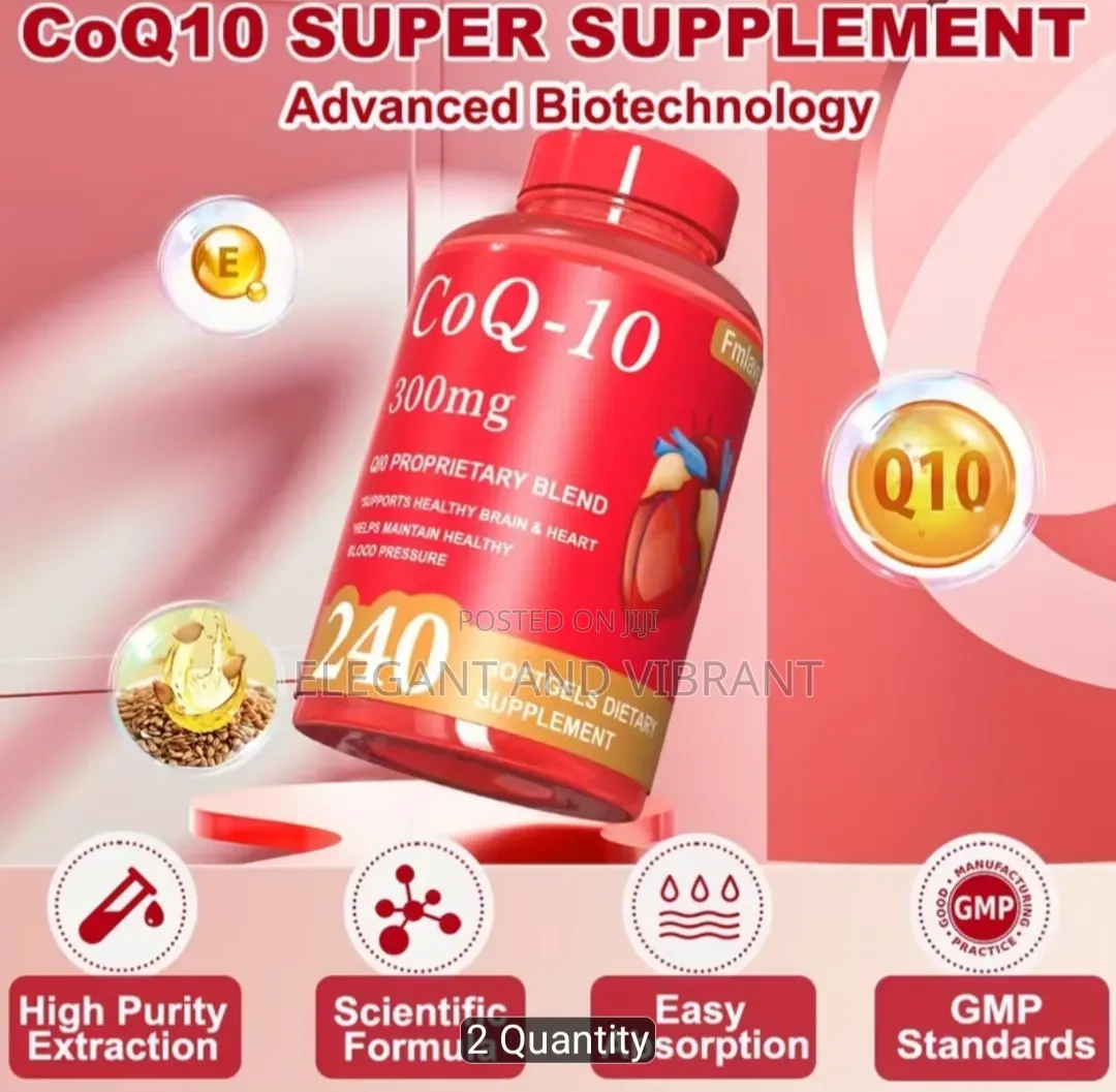 Coq10 Supplement, for Heart Health Support,