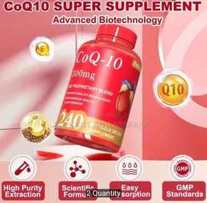 Coq10 Supplement, for Heart Health Support,