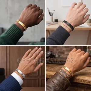 Non-Fading, Long-Lasting Stainless Steel Link Bracelets