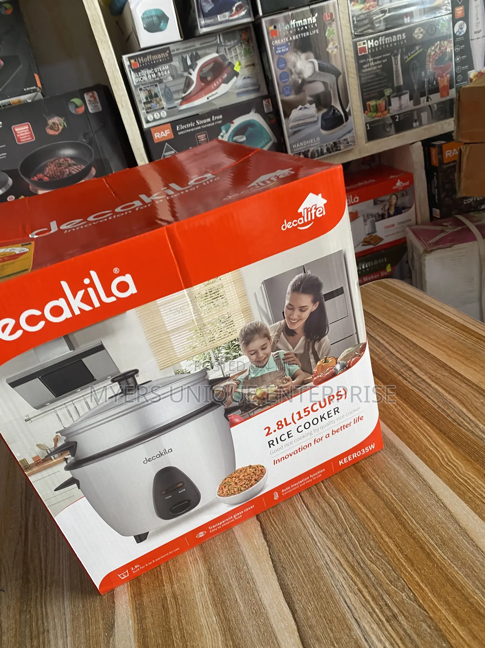 Nonstick Pan Rice Cooker Biggest Size 2.8L(15 Cups)