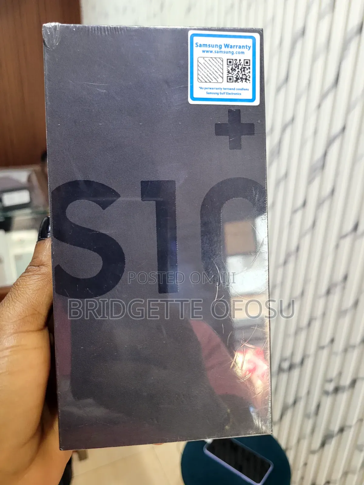 New Samsung Galaxy S10 Plus 128 GB Black