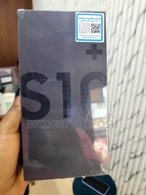 New Samsung Galaxy S10 Plus 128 GB Black