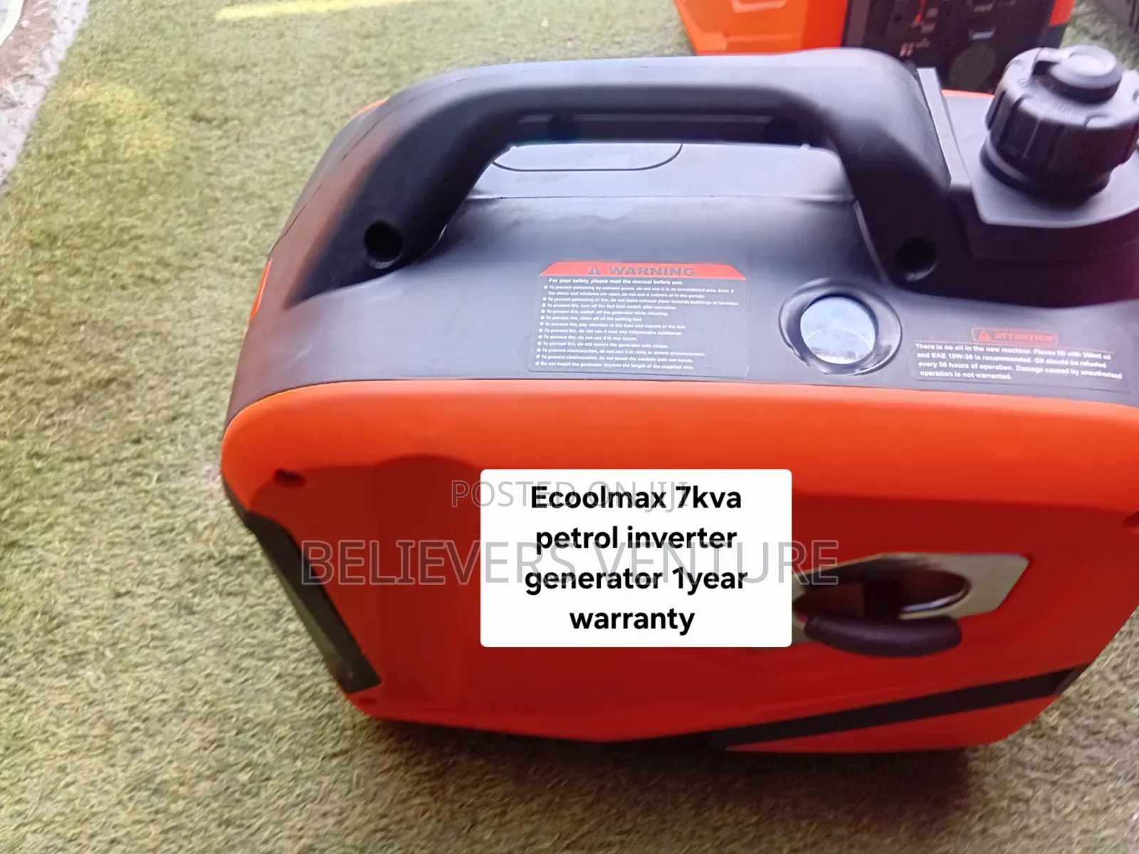 7kVA Ecoolmax Petrol Generator – Efficient Power You Can Depend On