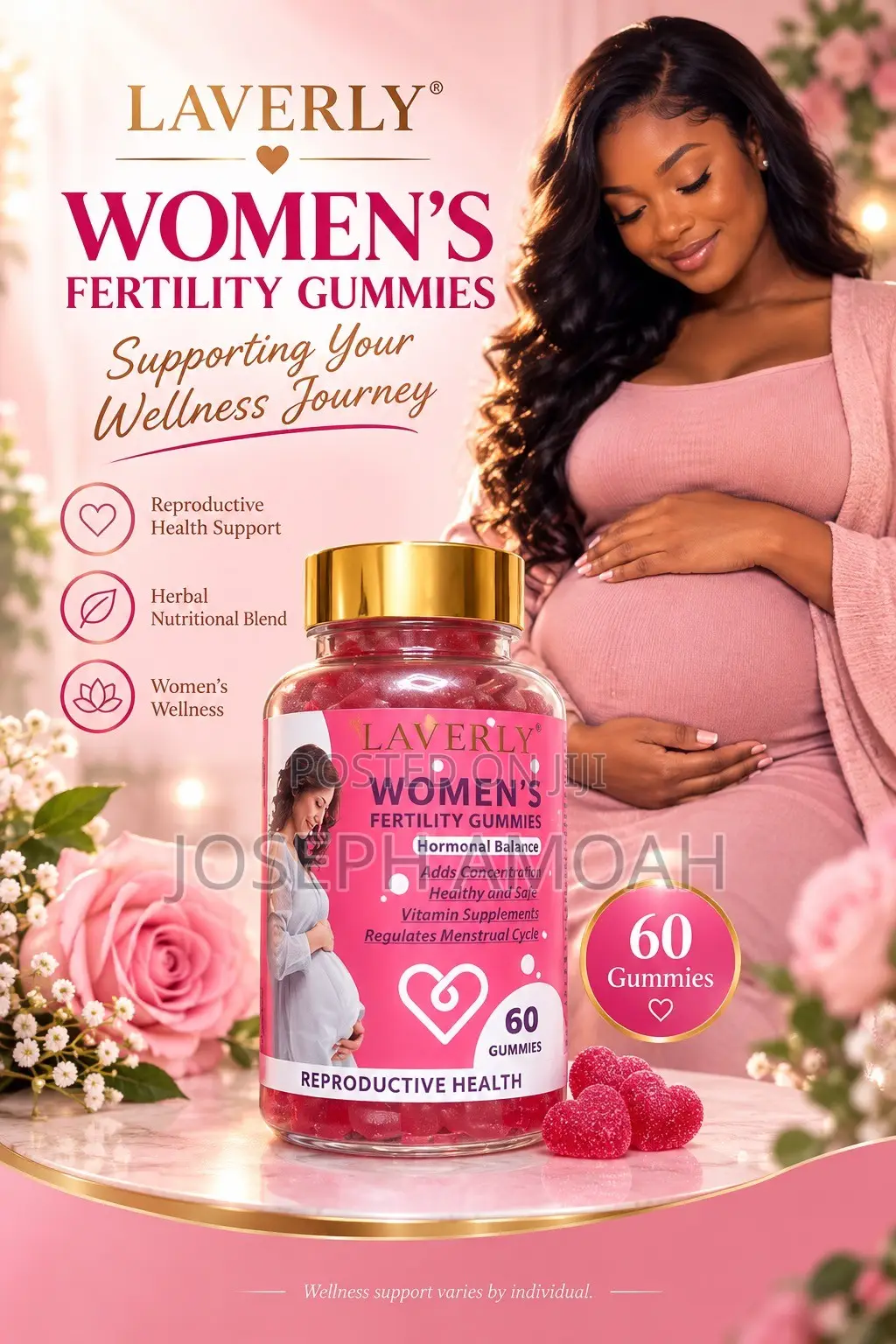Laverly Women's Fertility Gummies