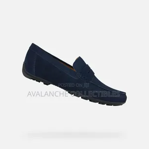 Geox Navy Blue Slip Free Loafers Size 44