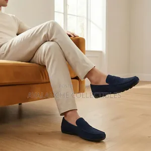 Geox Navy Blue Slip Free Loafers Size 44