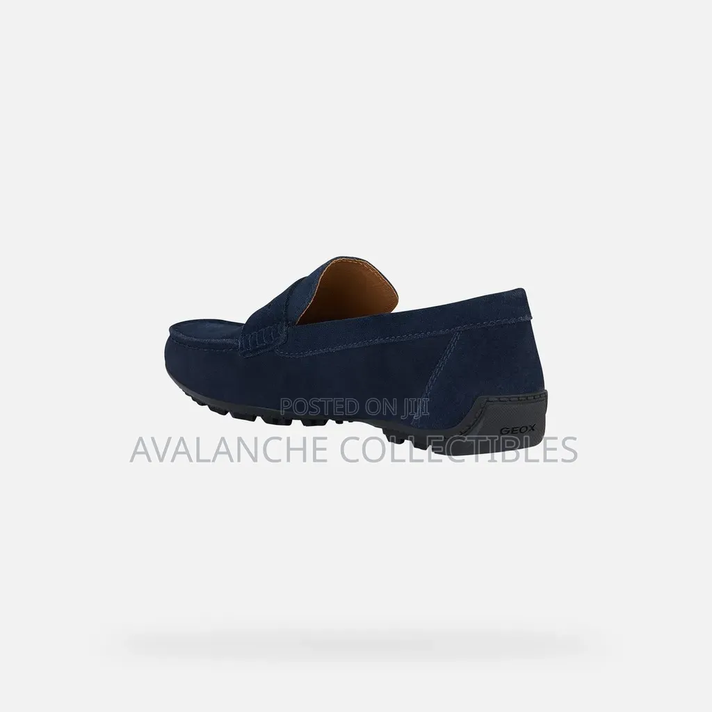 Geox Navy Blue Slip Free Loafers Size 44